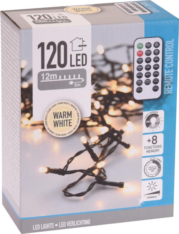 Product thumbnail LED CLUSTERVERLICHTING 120 LED’s 1190CM WARMWIT