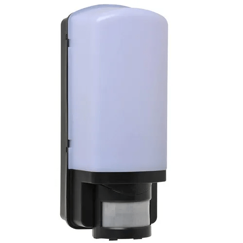 Product thumbnail Wandarmatuur met Bewegingsmelder Zwart E27