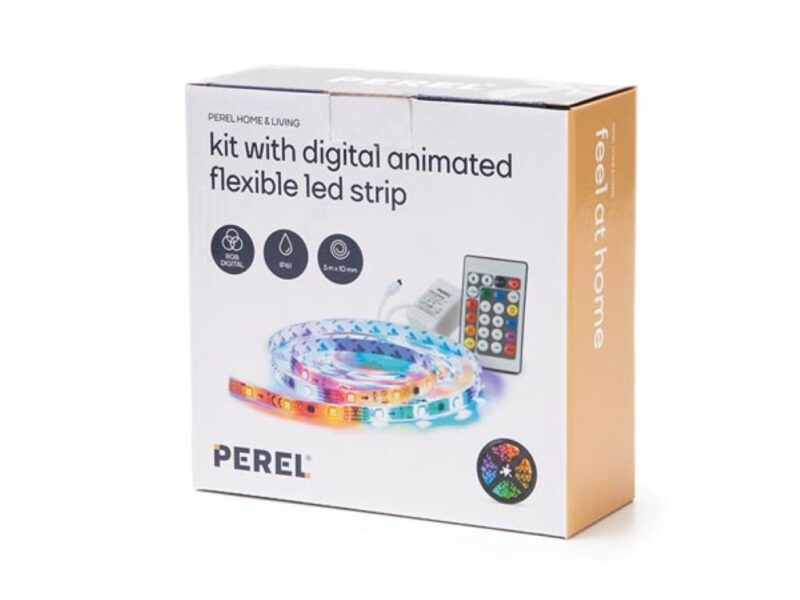 Product thumbnail DIGITAAL GEANIMEERDE LED STRIP 5M PLUG & PLAY