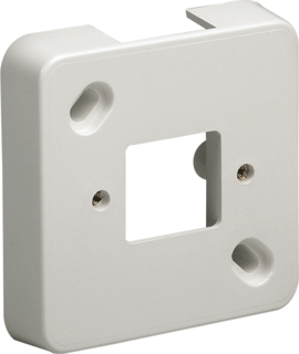 Product thumbnail Attema | Systeem P25 | Montageplaat 1V | RAL9010 | Zuiver Wit