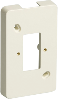 Product thumbnail Attema | Systeem P25 | Montageplaat 2V | RAL1013 | Crème Wit