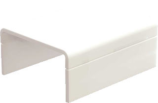 Product thumbnail Canalit | Systeem P25 | Eindstuk | RAL9010 | Zuiver Wit