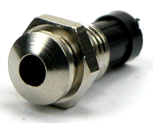 Product thumbnail Ledhouder vernikkeld 3mm buitenreflector