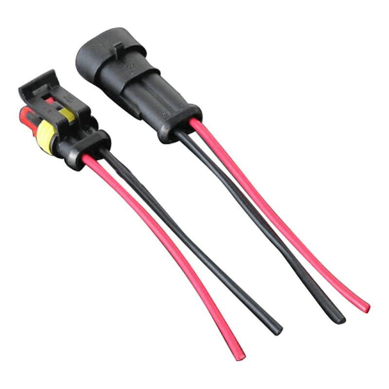 Product thumbnail WATERDICHTE KFZ-CONNECTOR VERBINDING | 2-POLIG (IP67) MET KABEL