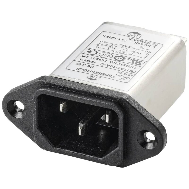 Product thumbnail NET ENTREE MET FILTER 250VAC / 3A