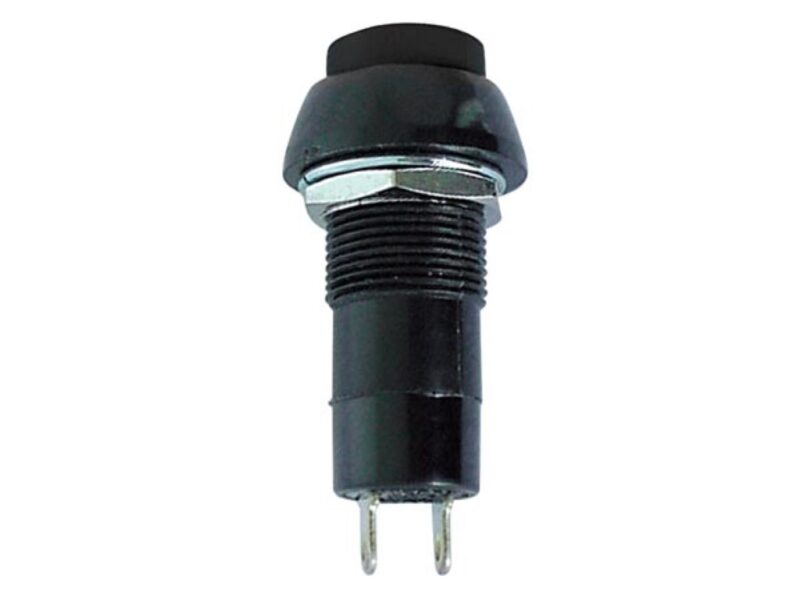 Product thumbnail R18-25A DRUKSCHAKELAAR OFF-(ON) ZWART 1A/125V
