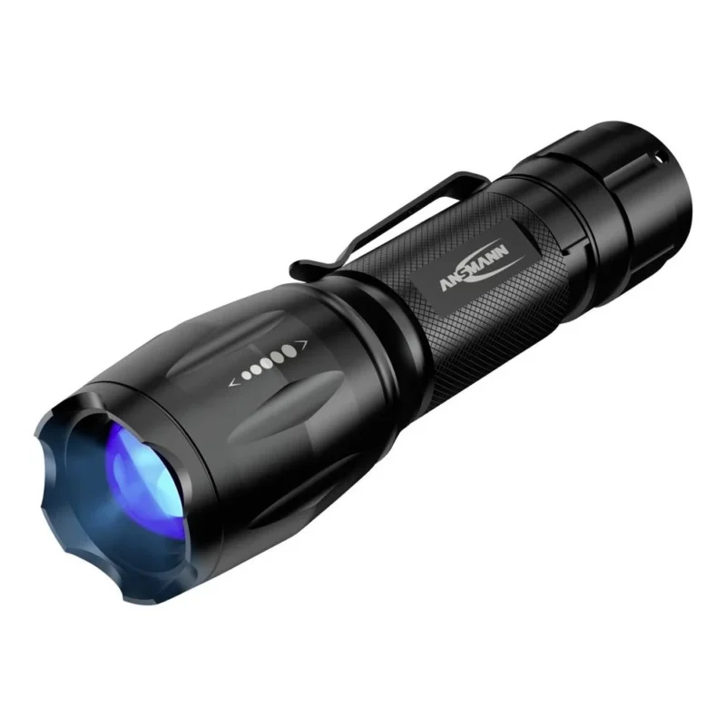 Product thumbnail Ansmann | Action 400 | UV + Tactische Zaklamp | 2 x 3W | 100 lm