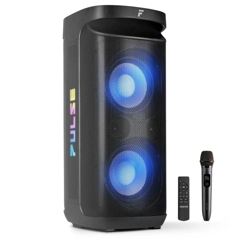 Product thumbnail Fenton | Pulse200 Party Speaker | Led Verlichting | 400W | TWS Koppelbaar | Bluetooth