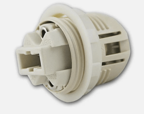 Product thumbnail Hoogvolt Fitting | G9 | M10 Draadingang | Buitendraad 26mm + Fittingring