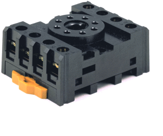 Product thumbnail Omron DIN-rail relaisvoet PF083A (MK2P)