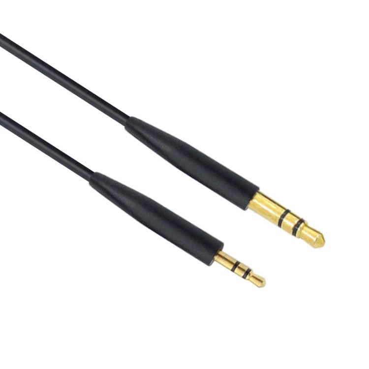 Product thumbnail Stereo-Audiokabel | 3,5mm Male - 2,5mm Male | 1 meter | Zwart