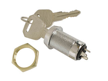 Product thumbnail SLEUTELSCHAKELAAR 1P ON-ON (SPDT)