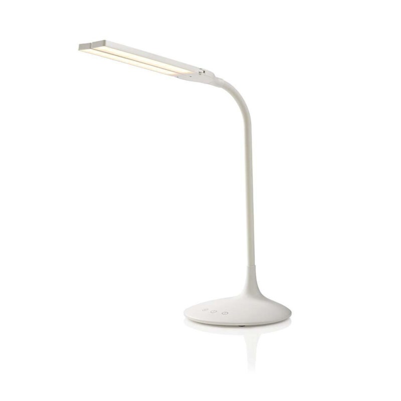 Product thumbnail LED-Bureaulamp | Dimbaar | 280 lm | Oplaadbaar | Aanraakfunctie | Wit