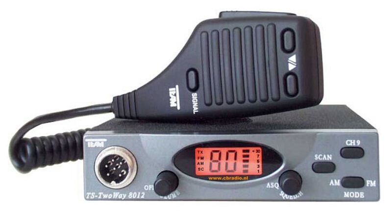 Product thumbnail TEAM TS-TWO WAY 8012i | CB RADIO | 27MC | 40CH | AM/FM