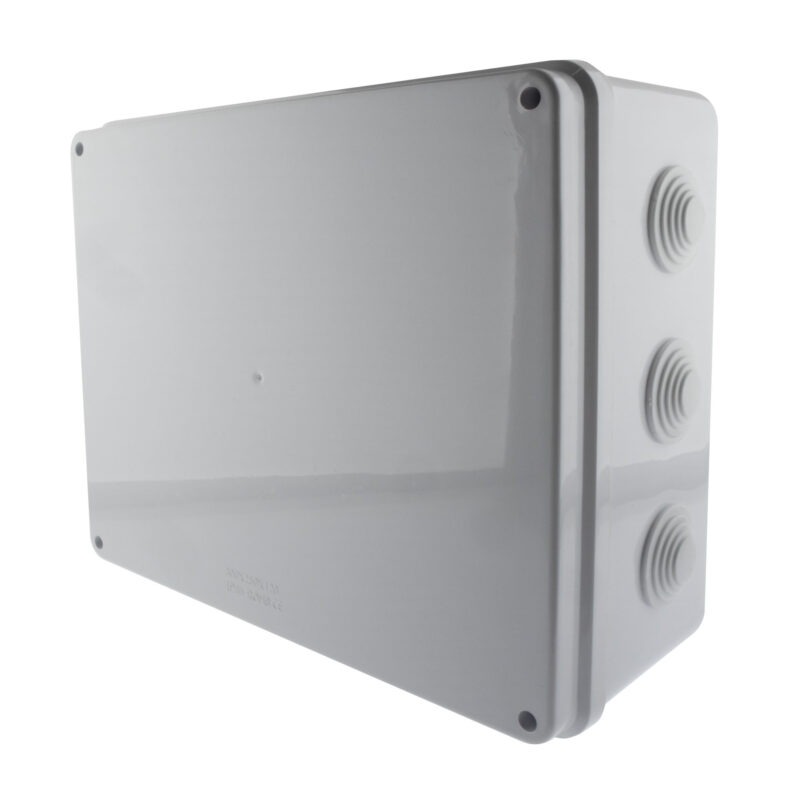 Product thumbnail ABS behuizing | Wit | 12 Invoeren | 300 x 250 x 120 mm | IP65
