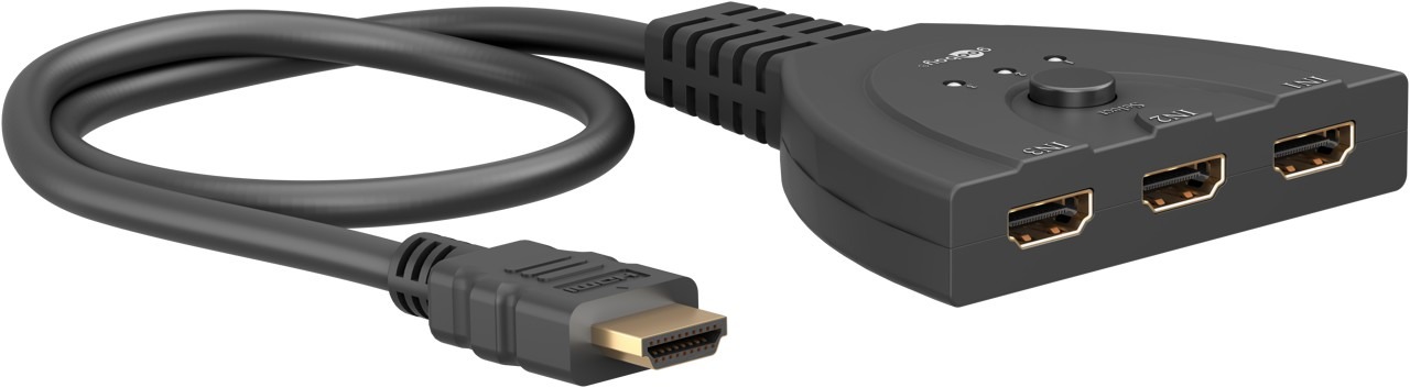 HDMI-Switch | 3 poort(en) | 1 x HDMI Output / 3x HDMI Input | 4K@30Hz - Afbeelding 2