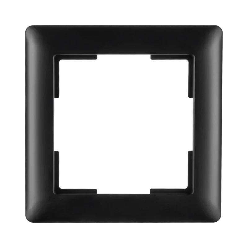 Product thumbnail ION 1-voudig afdekraam D1 Mat Zwart