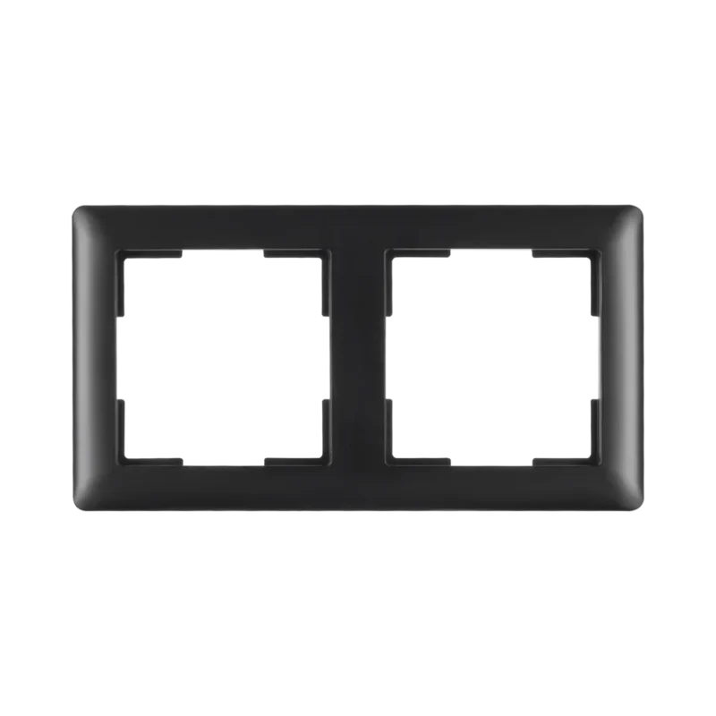 Product thumbnail ION 2-voudig afdekraam D1 Mat Zwart