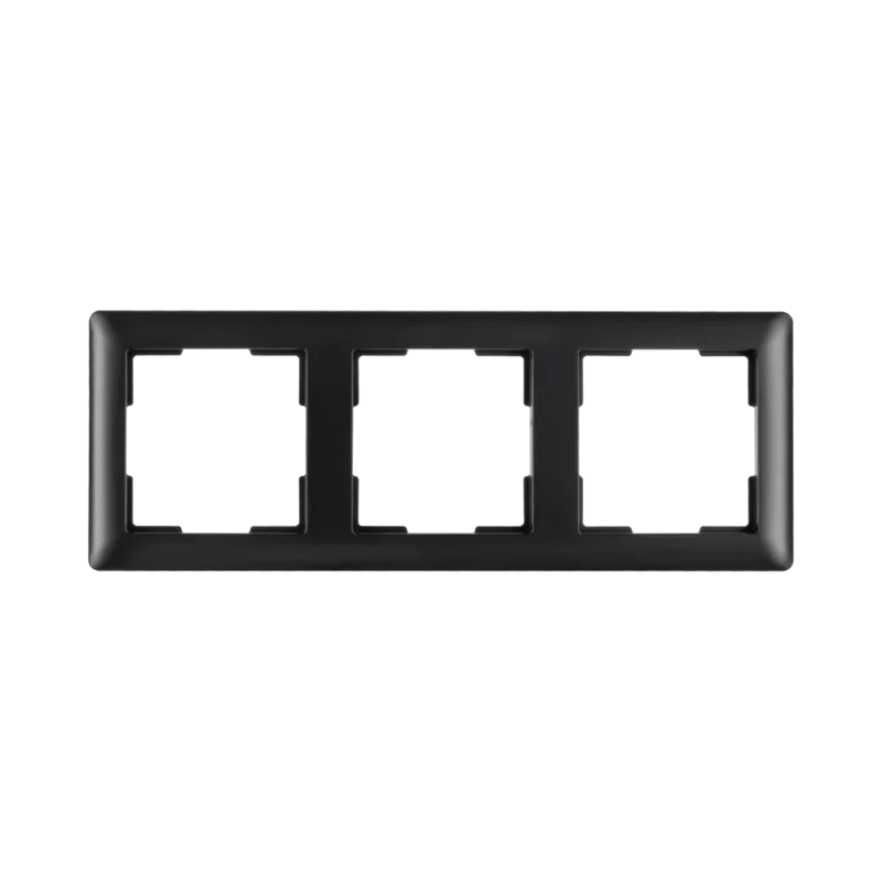 Product thumbnail ION 3-voudig afdekraam D1 Mat Zwart