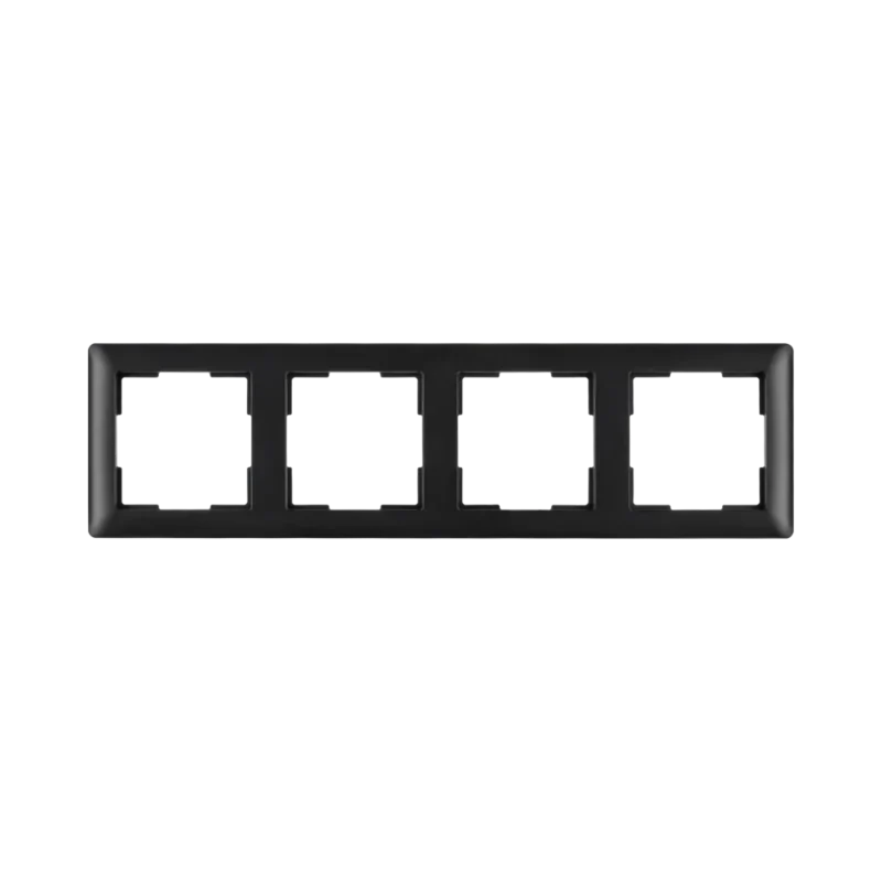Product thumbnail ION 4-voudig afdekraam D1 Mat Zwart