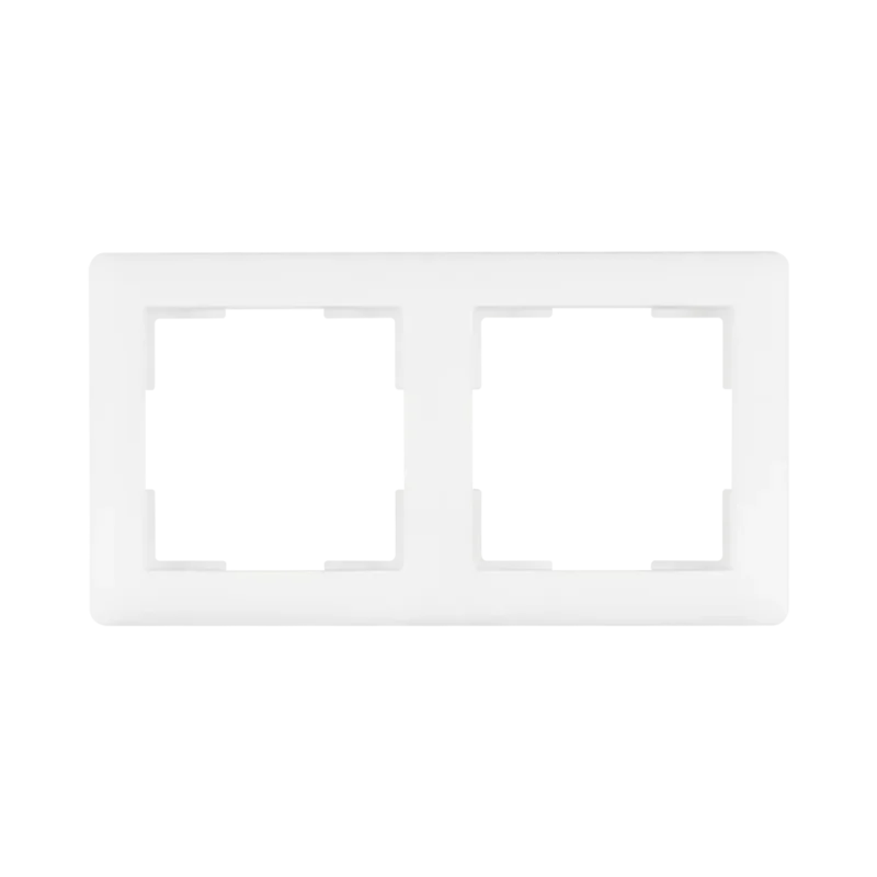 Product thumbnail ION afdekraam 2-voudig - D1 alpin wit glanzend