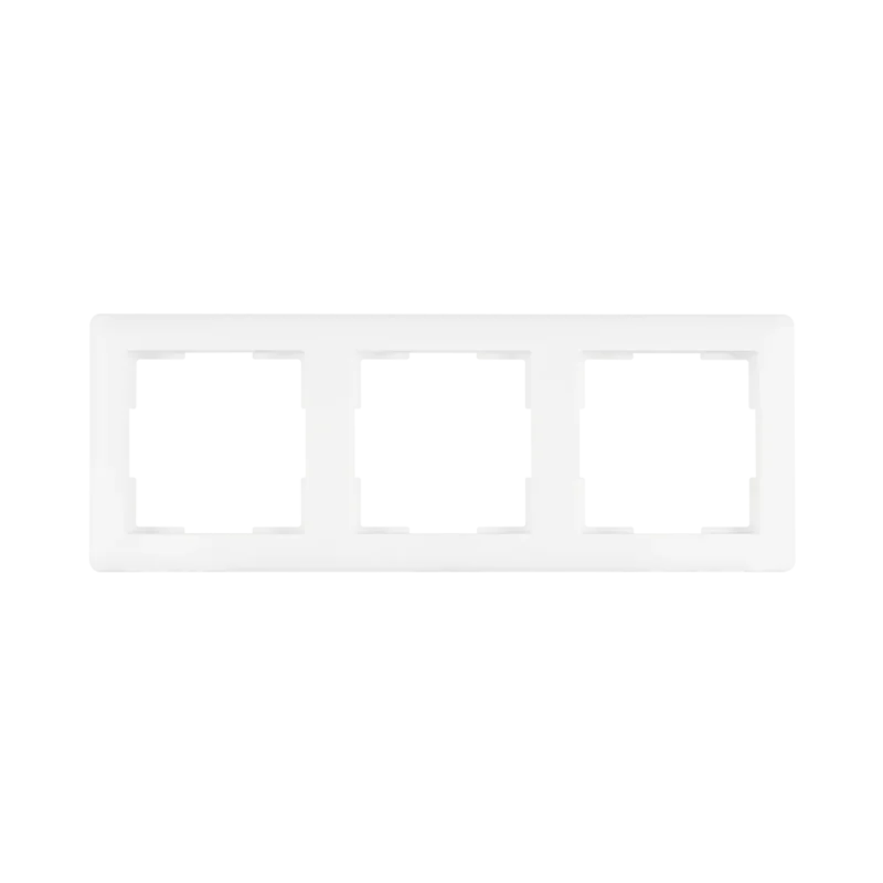 Product thumbnail ION afdekraam 3-voudig - D1 alpin wit glanzend