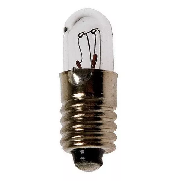 Product thumbnail Lamp E5.5 12V 100mA 1.2W 5.7x16mm helder