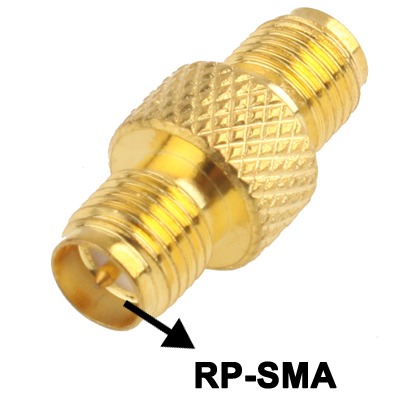 Product thumbnail Koppelstuk RP-SMA Male naar RP-SMA Male