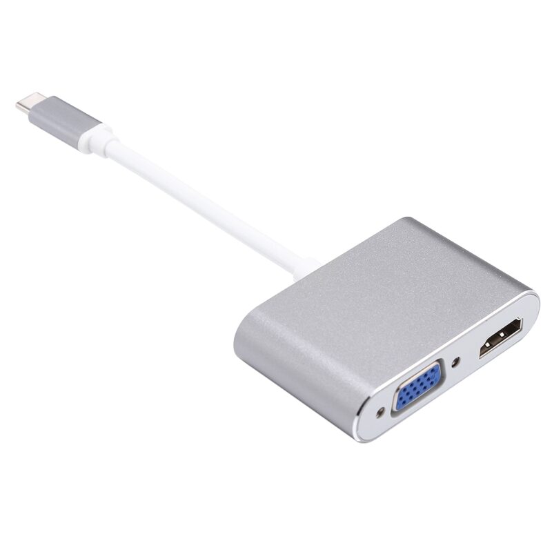 Product thumbnail USB Multi-Port Adapter | USB 3.1 | USB-C Male - 1x HDMI / 1xVGA | 0.10 m