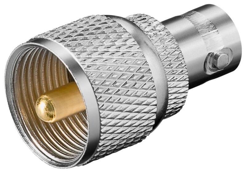 Product thumbnail HF ADAPTER PL259 MALE - BNC FEMALE