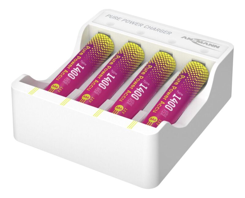 Product thumbnail ANSMANN PURE POWER LADER INCL. 4× AAA LITHIUM 1400MAH