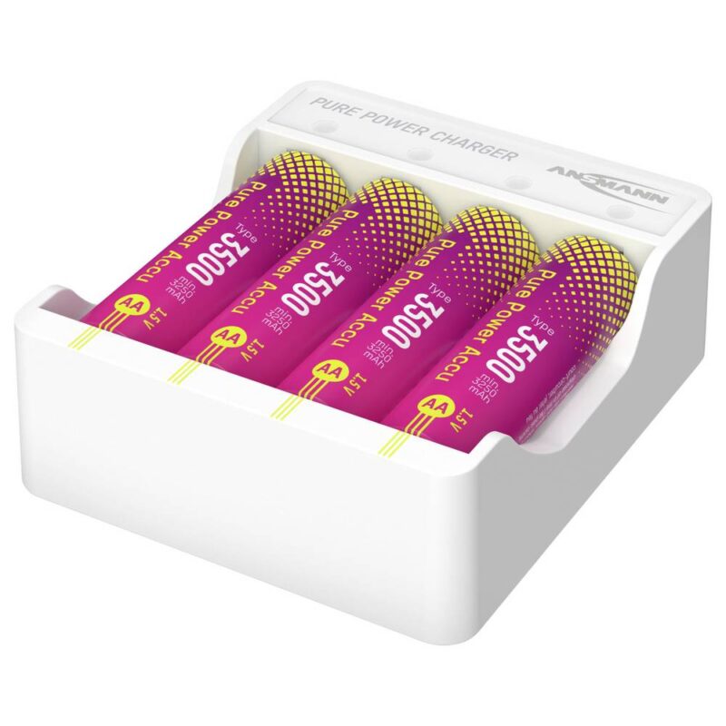 Product thumbnail ANSMANN PURE POWER LADER INCL. 4× AA LITHIUM 3500mAH