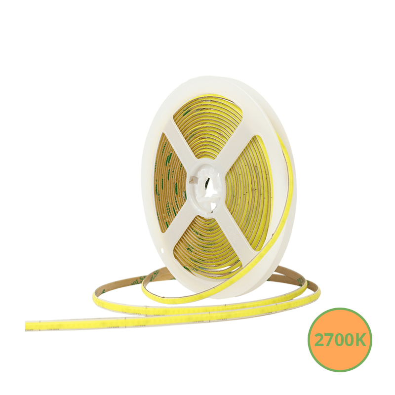 Product thumbnail PX | COB LEDSTRIP | ZEER SMAL! (3mm) |  24V | IP20 | 5M | 8W/M | 2700K