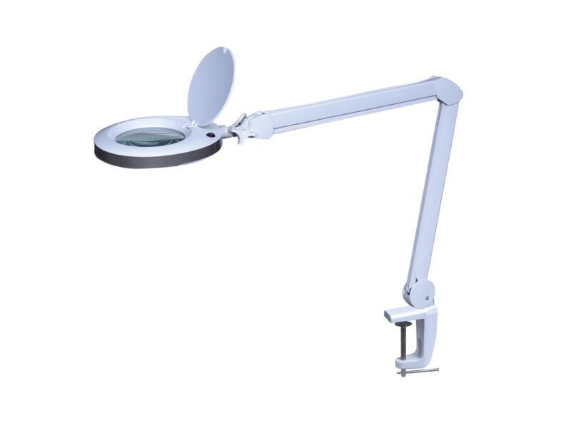 Product thumbnail LED-LOEPLAMP MET TAFELKLEM - 8 DIOPTRIE - 8 W - WIT