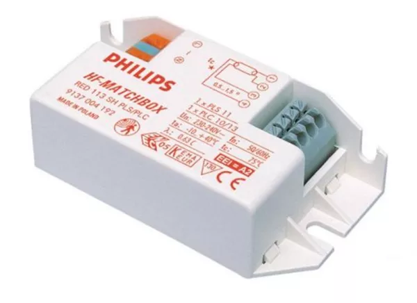 Product thumbnail Philips HF-Matchbox Mini VSA voor TL5 1x6W/1x8W / PL 1x7W/1x9W/1x11W