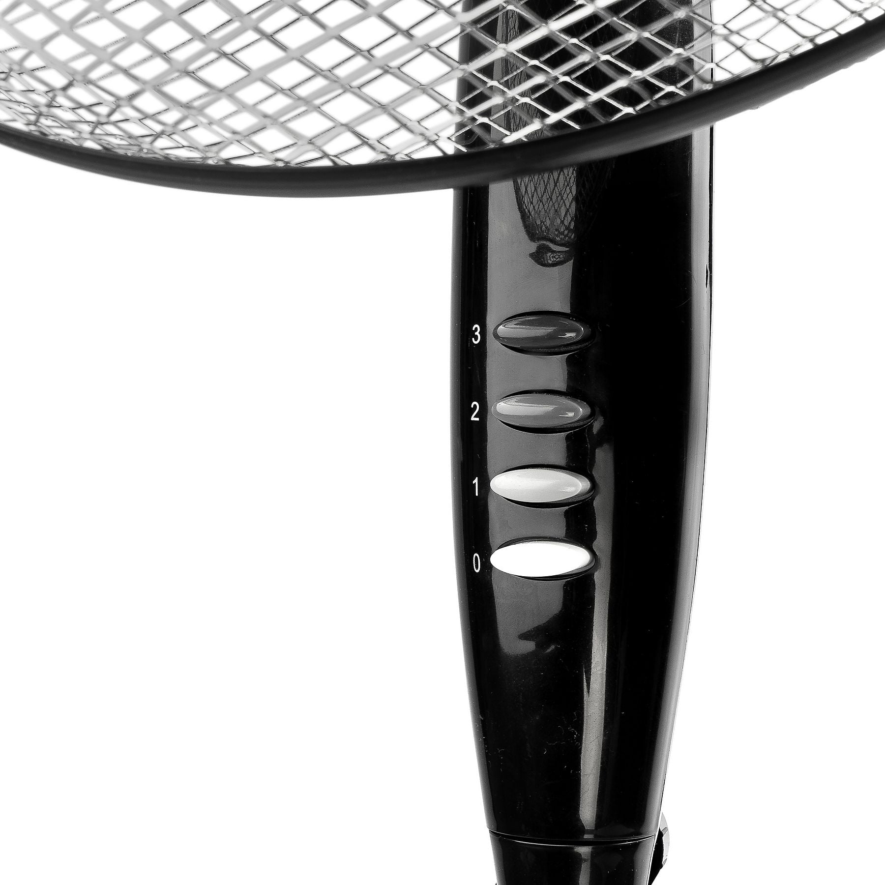STATIEF VENTILATOR 16" - 40CM - 3 STANDEN ZWART - Afbeelding 2