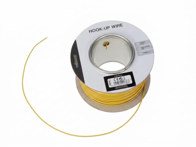 Product thumbnail Montagesnoer soepel 100 meter - 0.2 mm² - geel