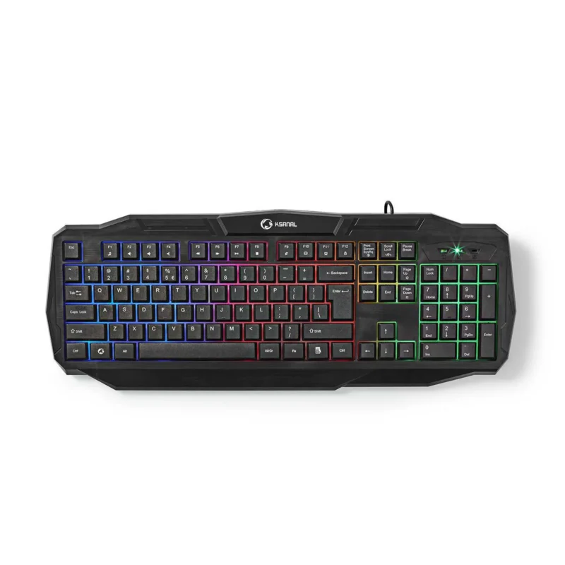 Product thumbnail Gaming-toetsenbord | RGB-verlichting | USB 2.0 | US International
