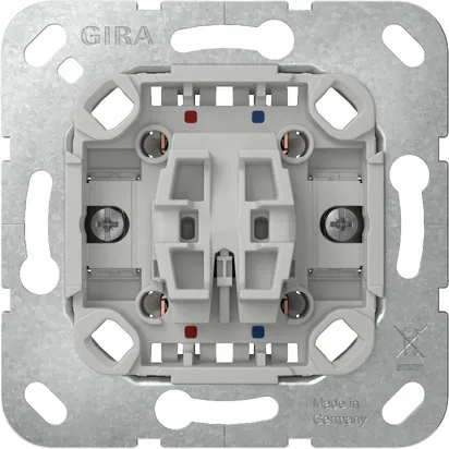 Product thumbnail Gira | Dubbelpolige Schakelaar | Inbouw Basis Element