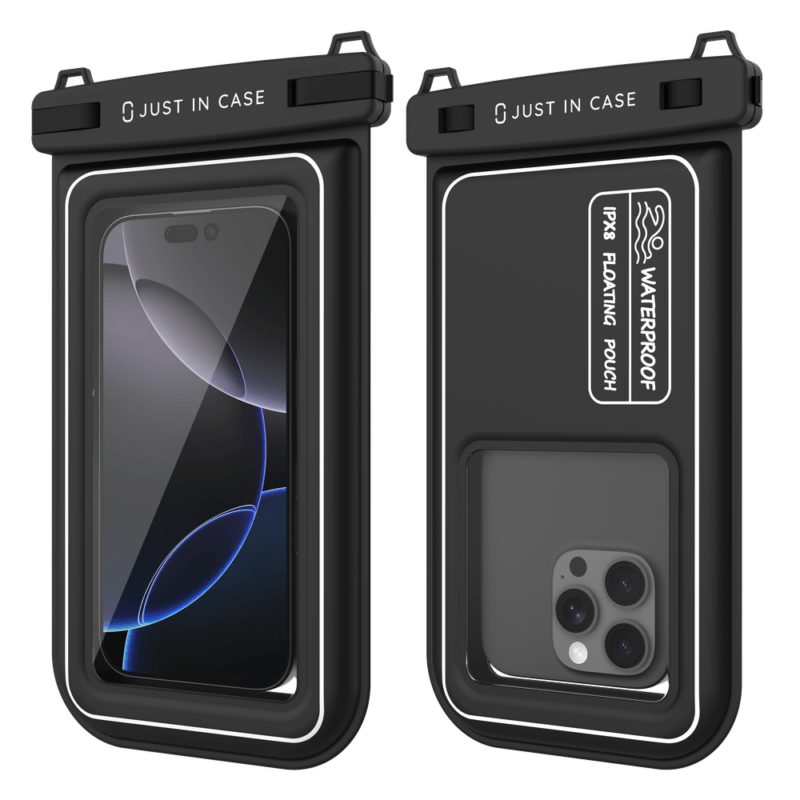Product thumbnail Just in Case | Universele Waterproof Drijvende Telefoonhoes| IPX8 | Zwart