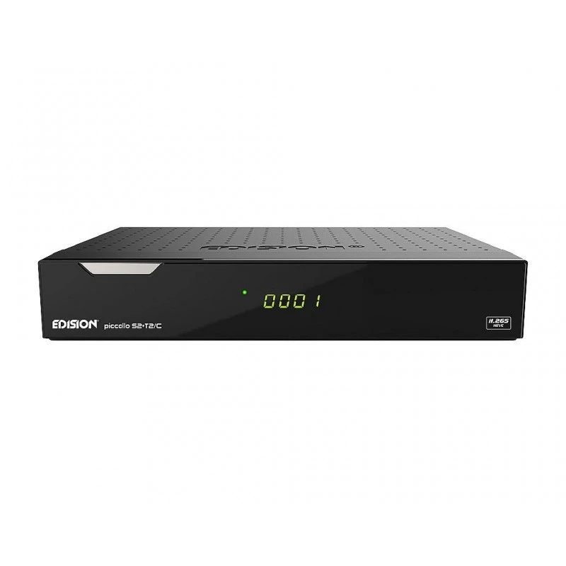Product thumbnail Edision | Piccollo S2+T2/C Digitale Satelliet Ontvanger | Combo Decoder | 1080p | CAM Slot