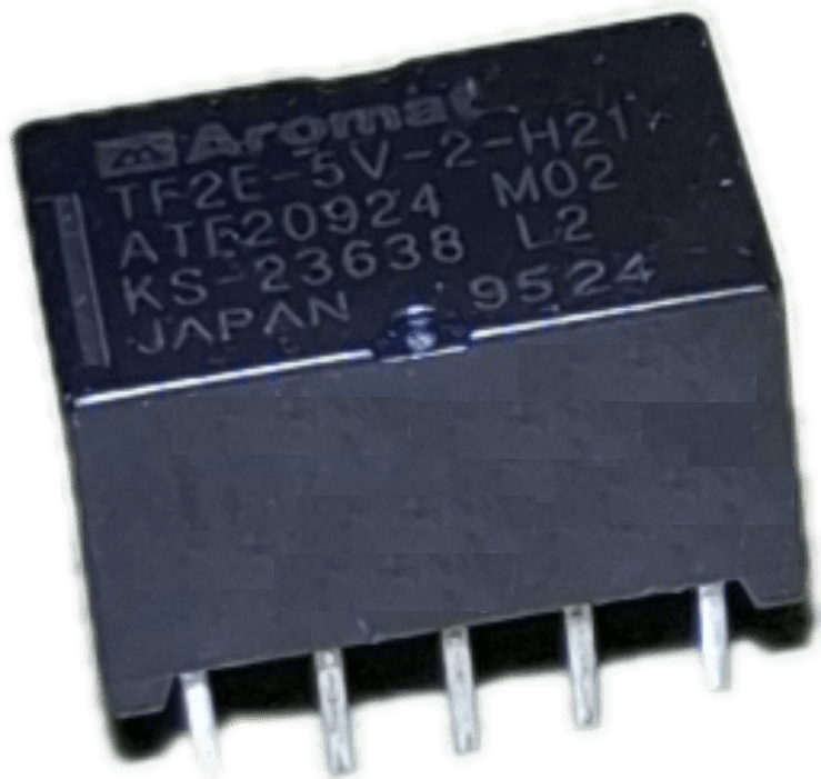 Product thumbnail TF2E-5V-2-H21 | Subminatuur Printrelais | 2 x Wissel | 5Vdc | 1A