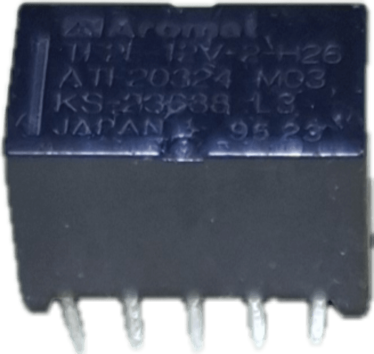 Product thumbnail TF2E-12V-2-H26 | Subminatuur Printrelais | 2 x Wissel | 12Vdc | 1A