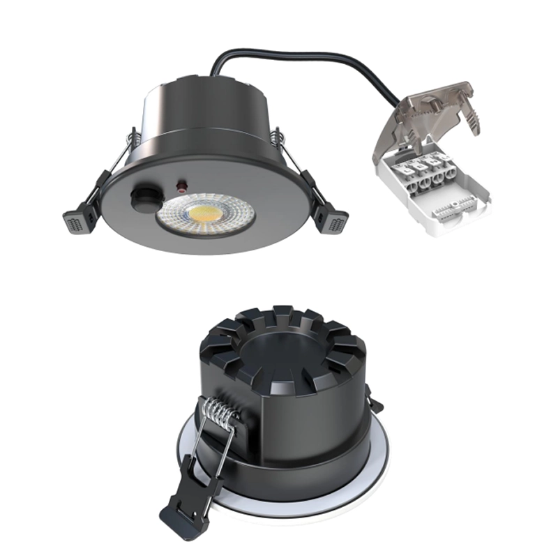 LED SPOT | ODESSA | 6W | DIM | ZWART | IP65 | BEWEGINGSSENSOR - Afbeelding 4