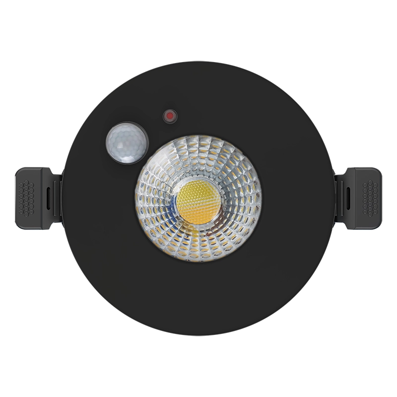 LED SPOT | ODESSA | 6W | DIM | ZWART | IP65 | BEWEGINGSSENSOR - Afbeelding 2