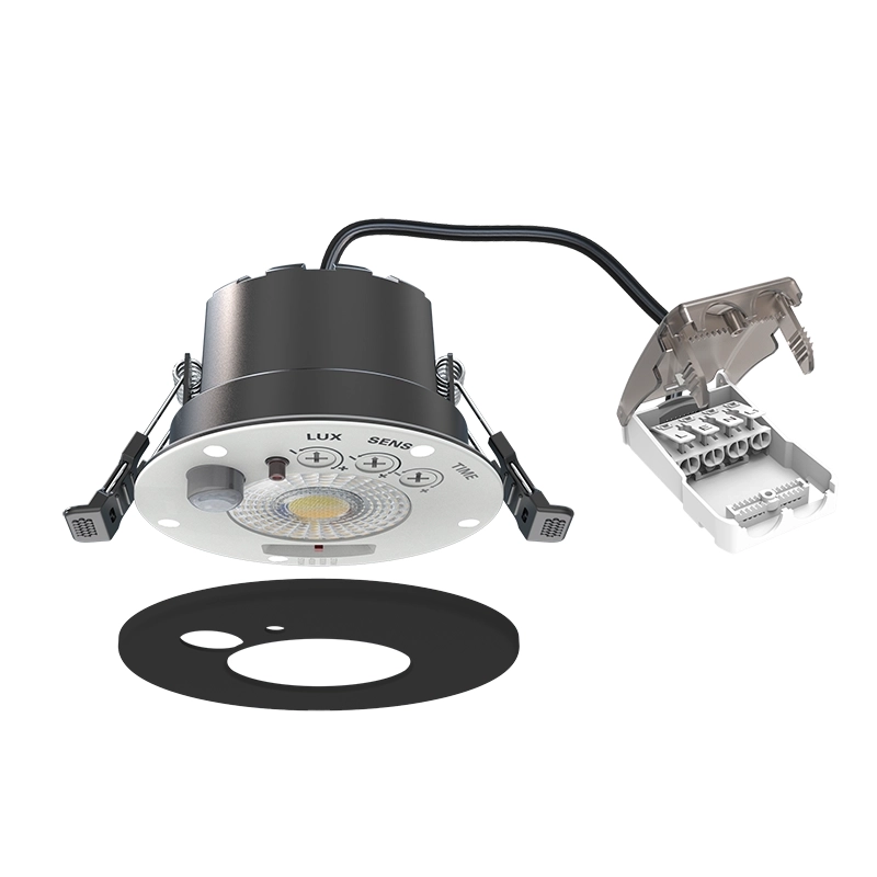 LED SPOT | ODESSA | 6W | DIM | ZWART | IP65 | BEWEGINGSSENSOR - Afbeelding 3