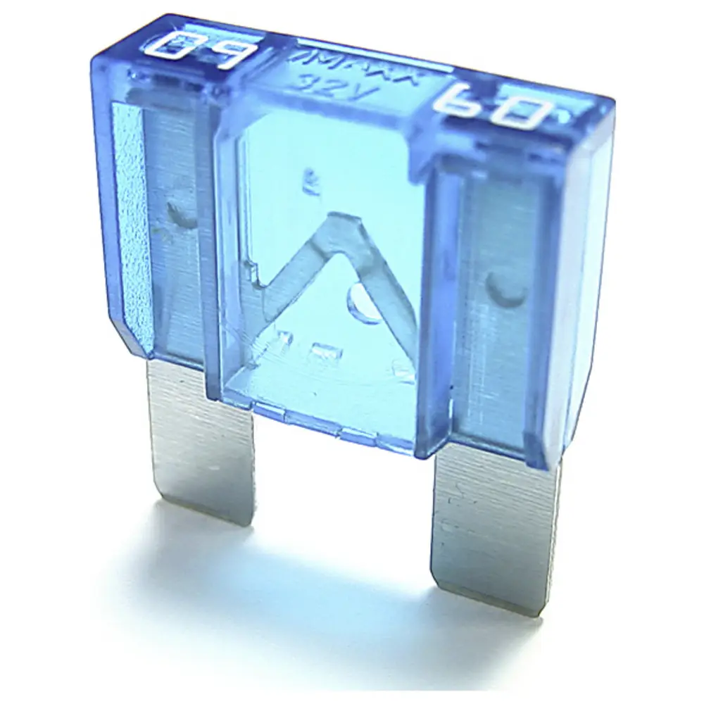 MAXI AUTOZEKERING | 60A | STEEK | BLAUW | 29.5 x 34 x 9mm