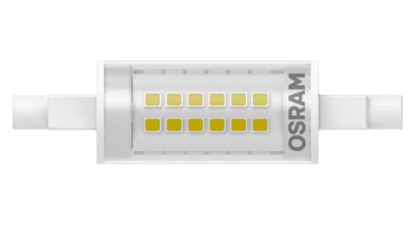 Product thumbnail Osram | LED-Tweekneepslamp | 78mm | R7s | 7W | 806 lm | 2700K | Warm Wit