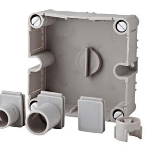 Power | Kabeldoos zonder deksel | IP40 | Grijs