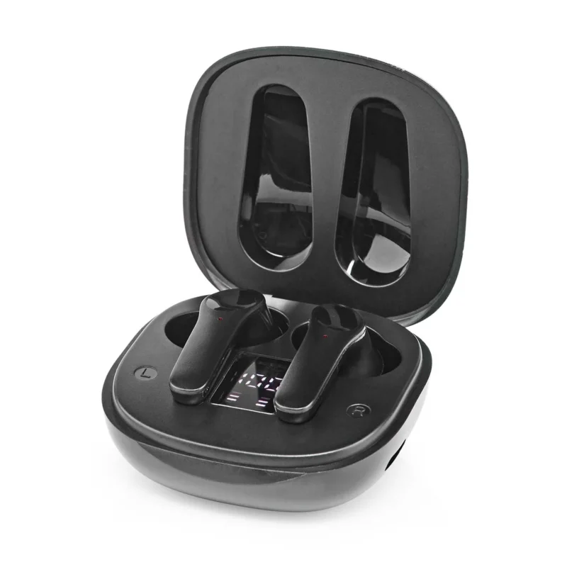 Product thumbnail Draadloze Oordopjes | Noise Cancelling | Bluetooth | Zwart